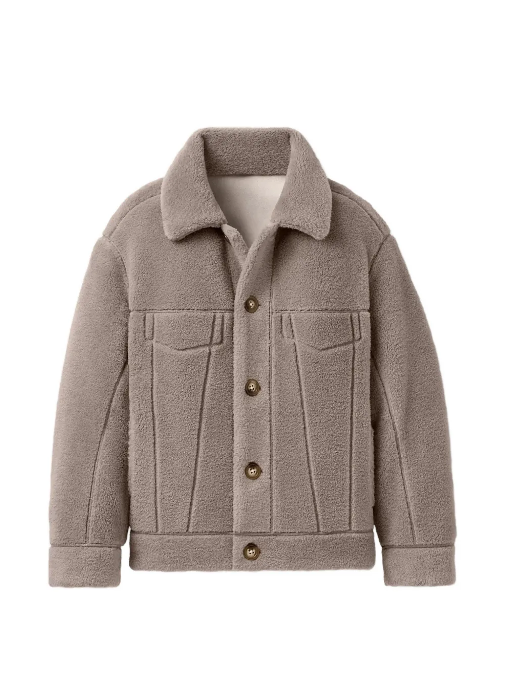 UGG Frankie omkeerbaar truckerjack Beige