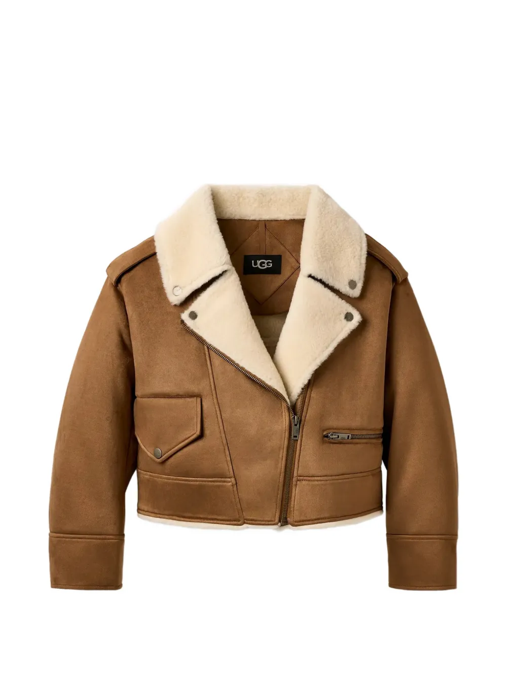 UGG Finnian Luxefluff moto jacket