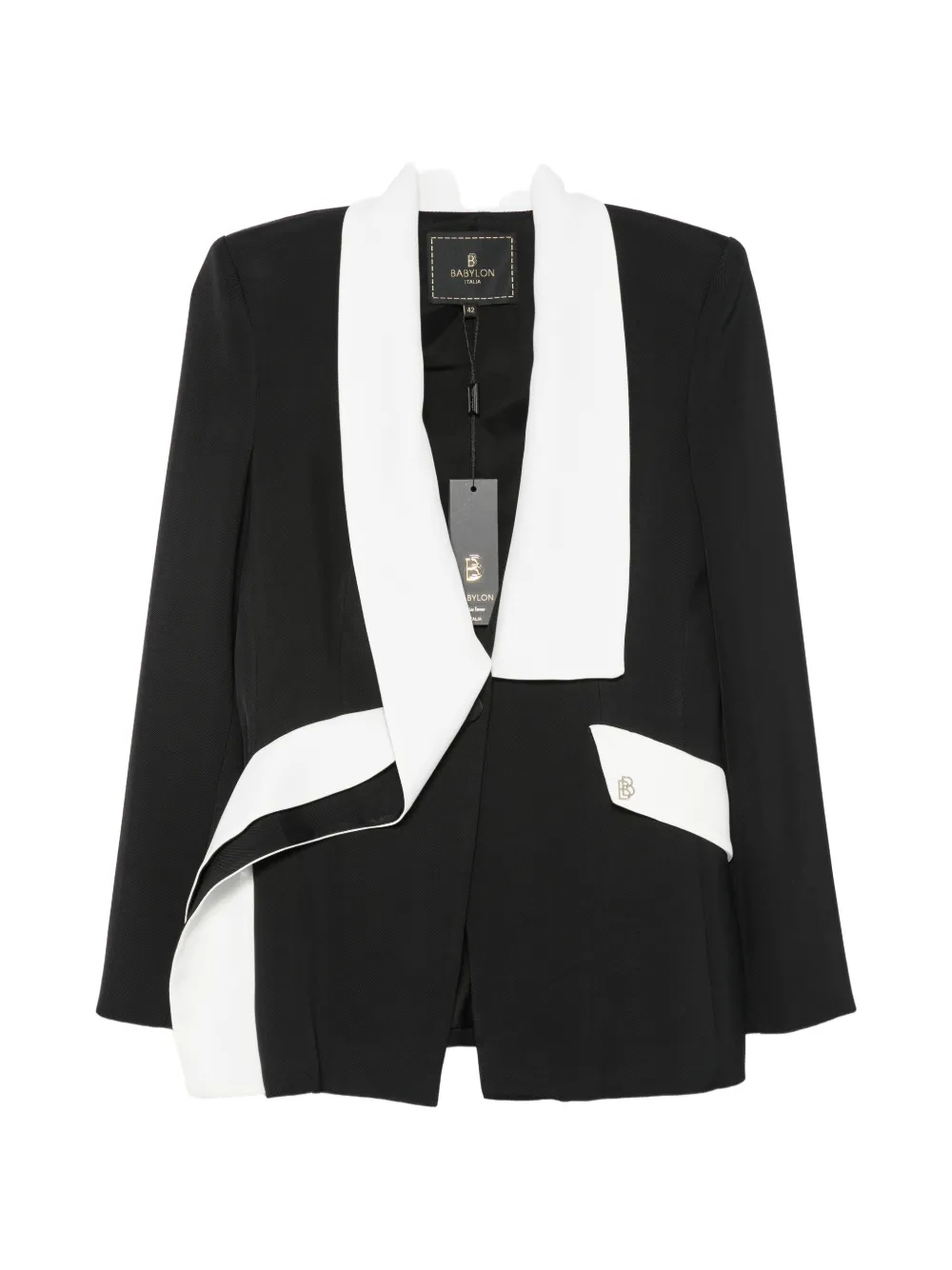 Babylone Paris buttoned jacket - Noir