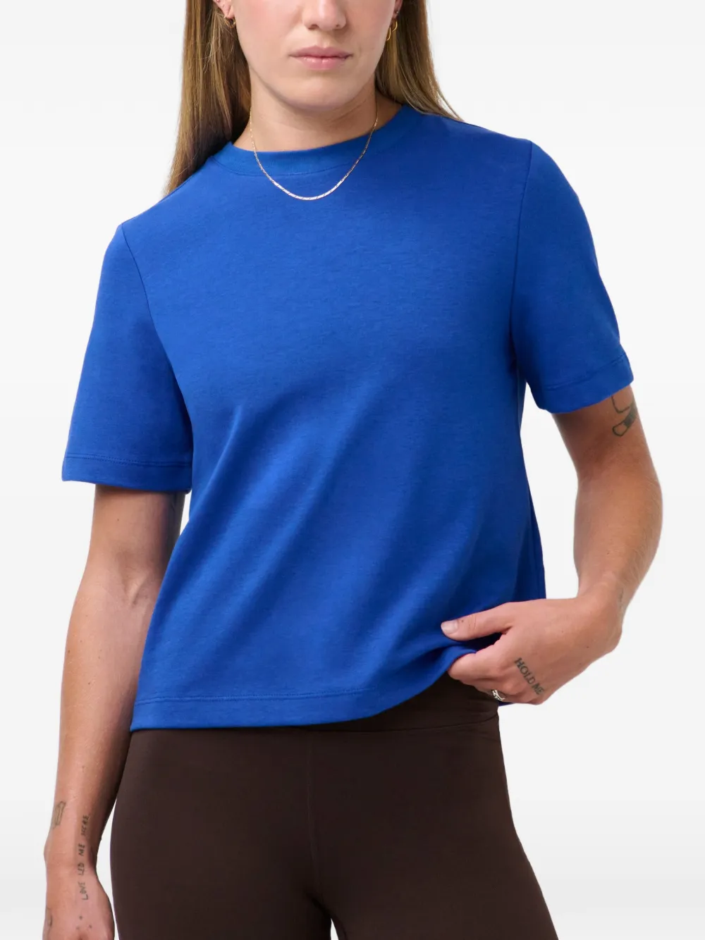 Sweaty Betty Elevated crew-neck T-shirt