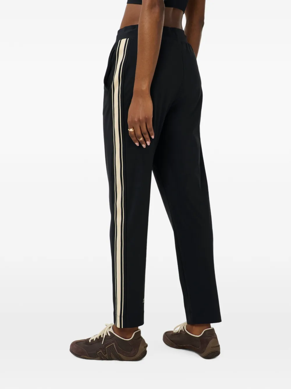 Sweaty Betty Explorer trainingsbroek met zijstreep Zwart