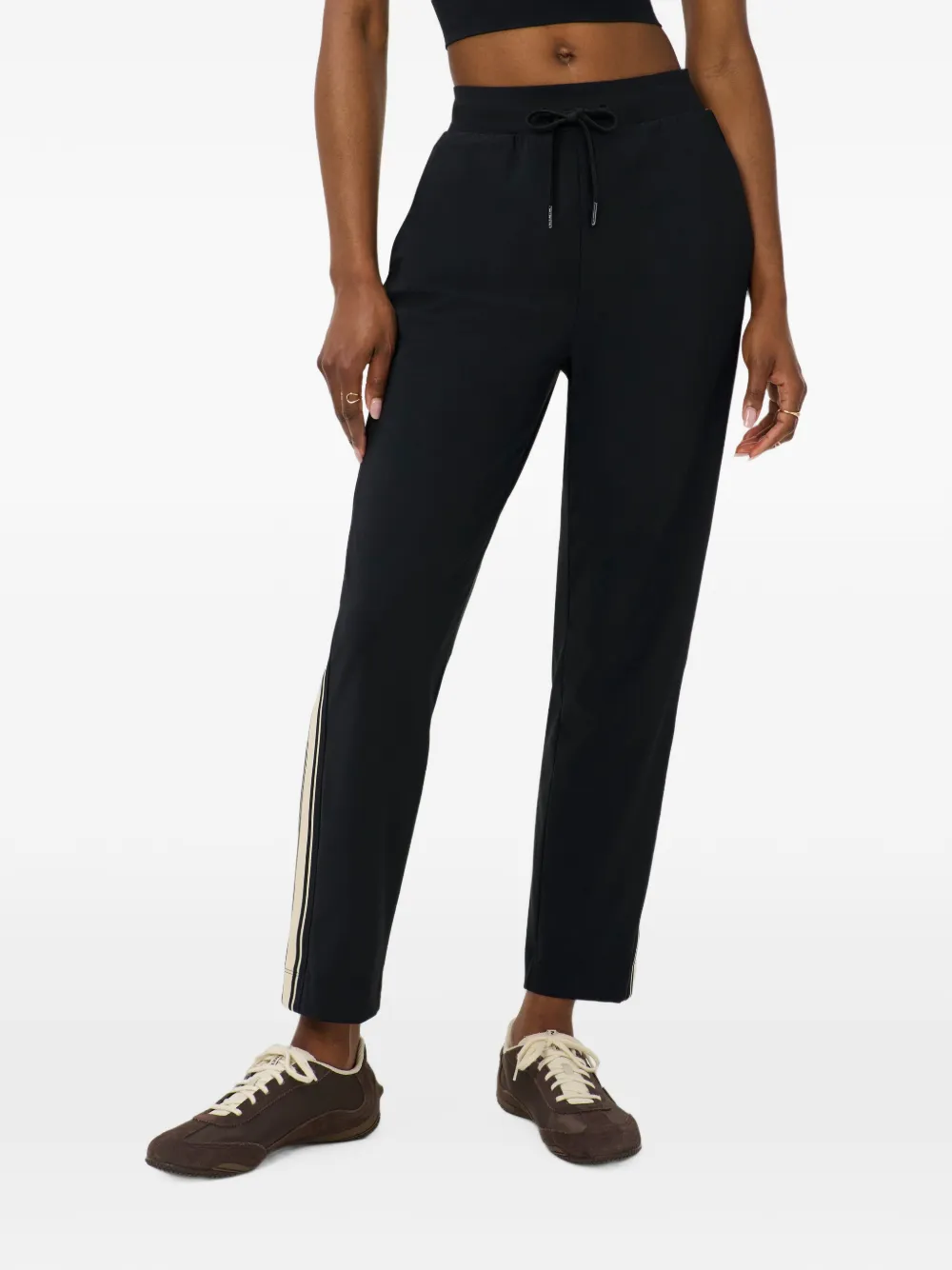 Sweaty Betty Explorer trainingsbroek met zijstreep Zwart