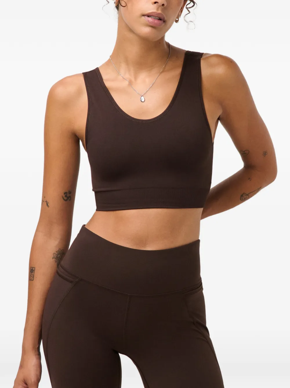 Sweaty Betty Stamina ribbed-knit performance top