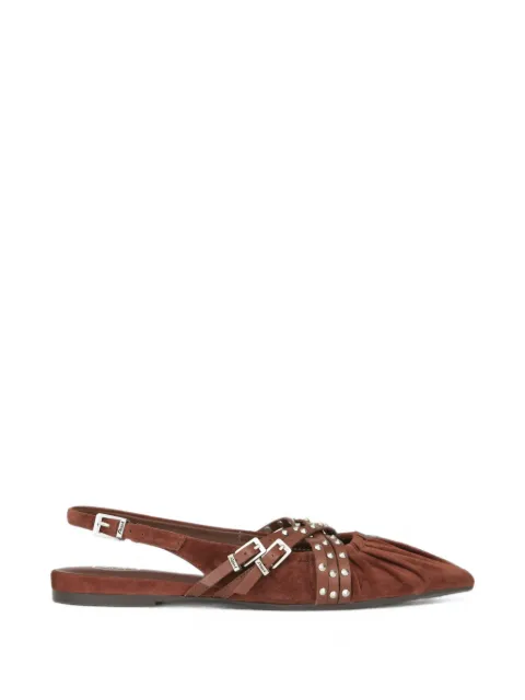 Ash Bianca studded slingback ballet flats