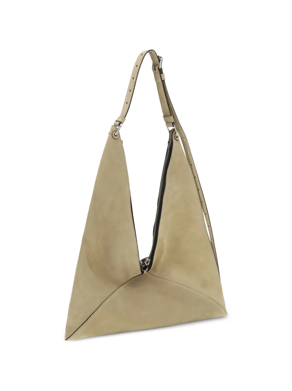 Moschino Suède schoudertas Beige