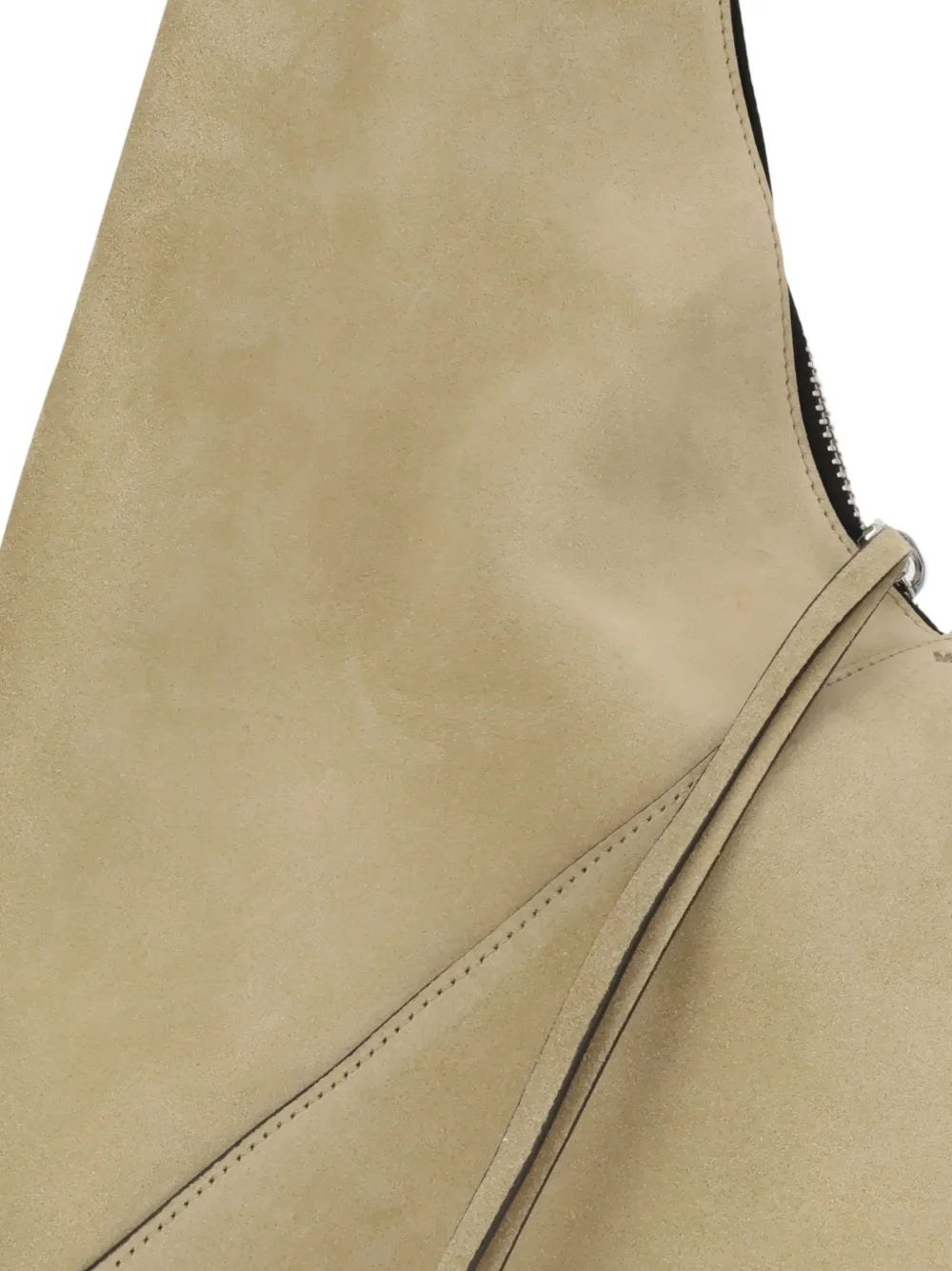 Moschino Suède schoudertas Beige