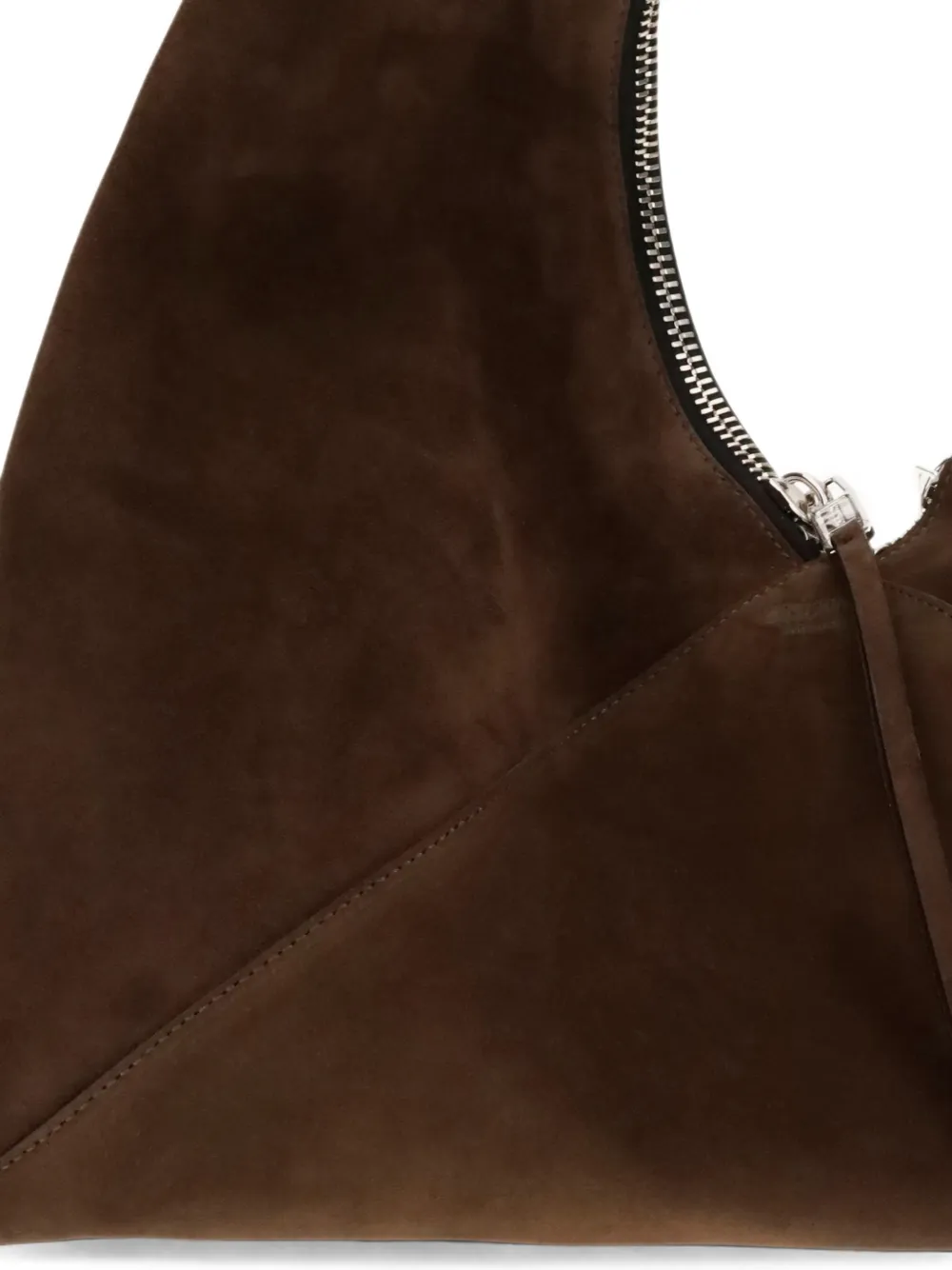 Moschino suede shoulder bag Bruin