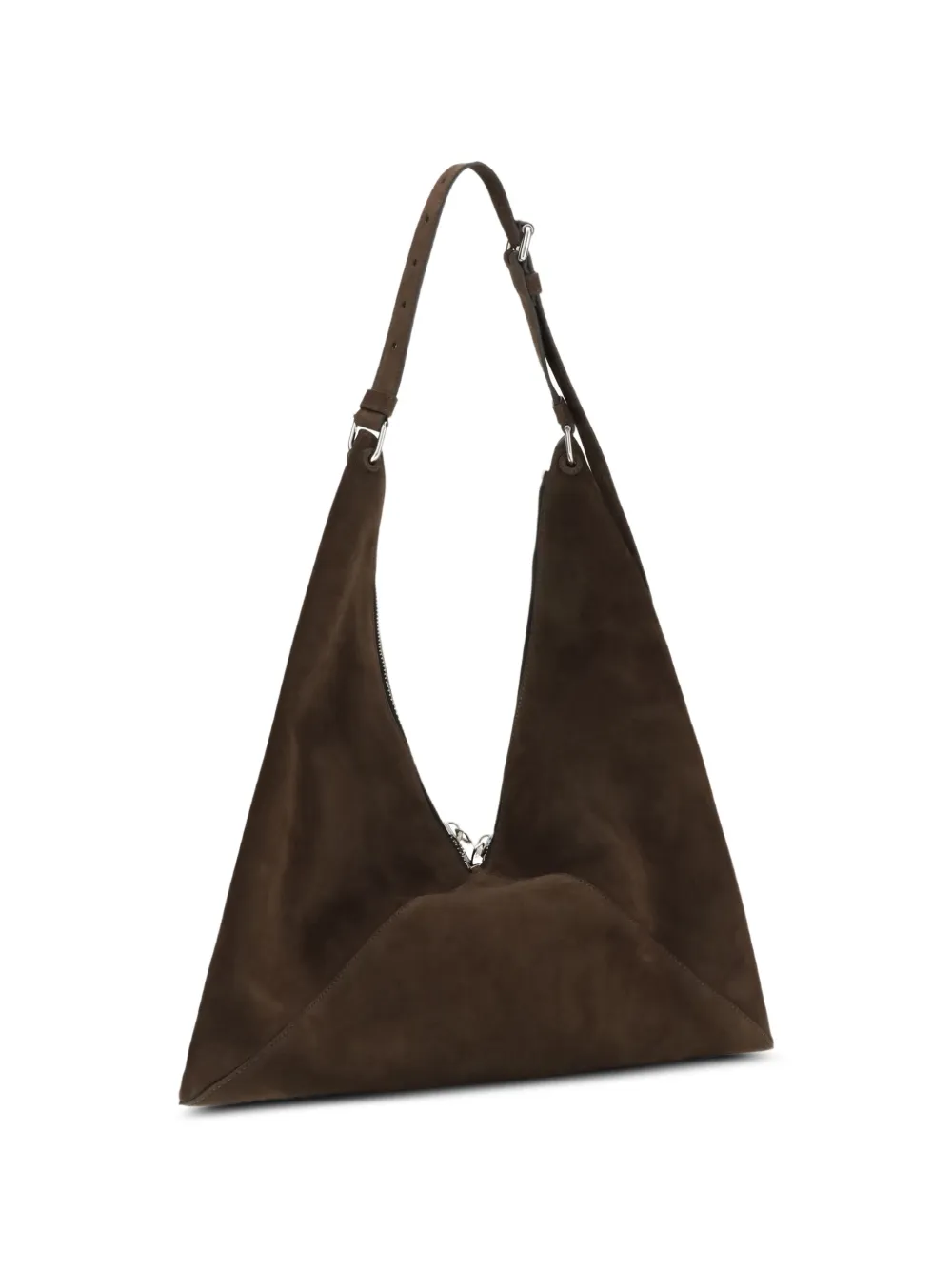 Moschino suede shoulder bag Bruin