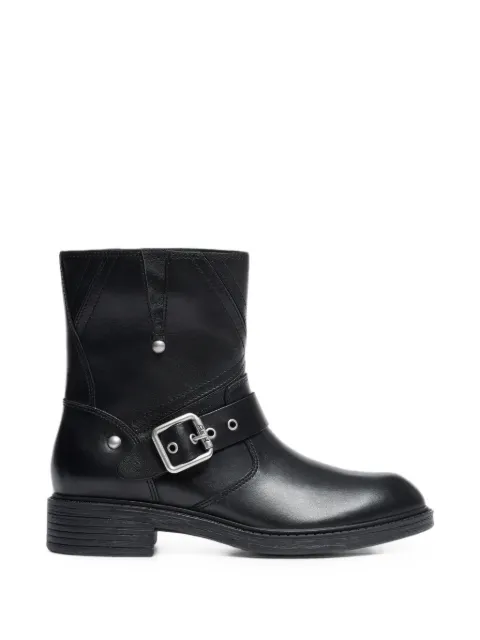 Ash botas biker Floss Flower de piel