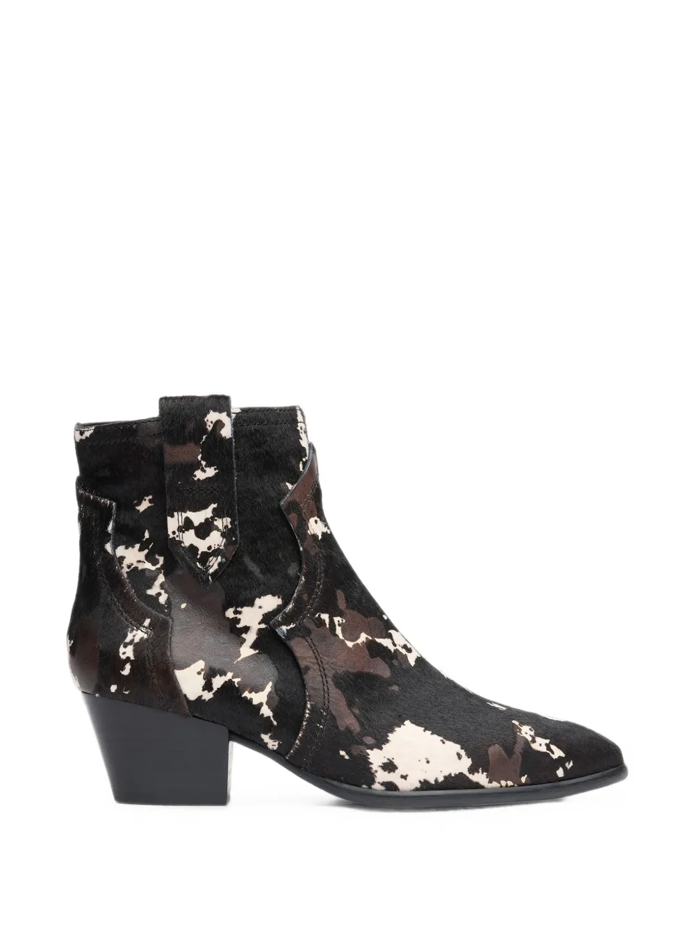 Ash Flare Cowboy Boots In Brown