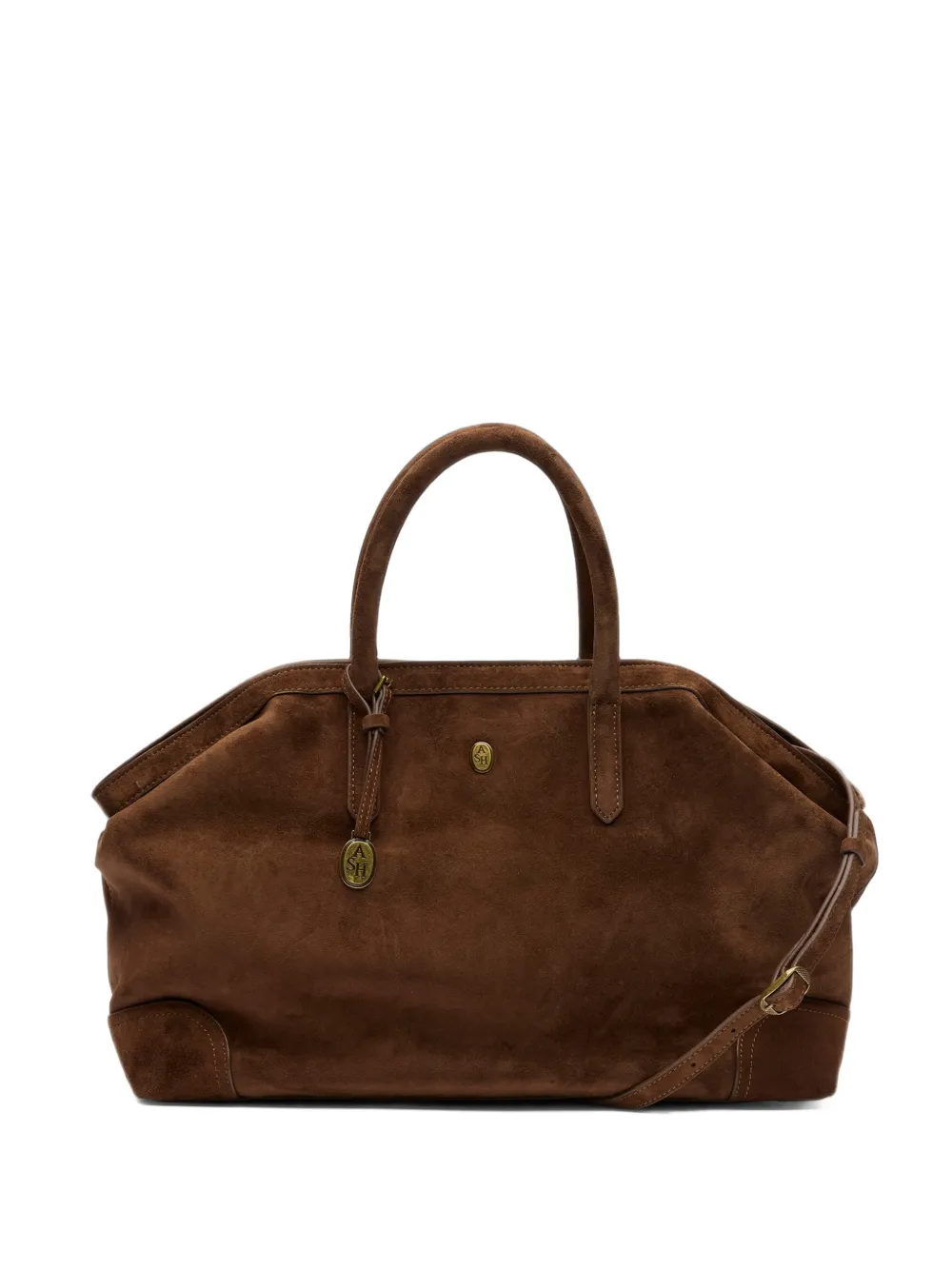 Ash Jaqueline suede tote bag - Marron Ash Jaqueline suede tote bag - Marron
