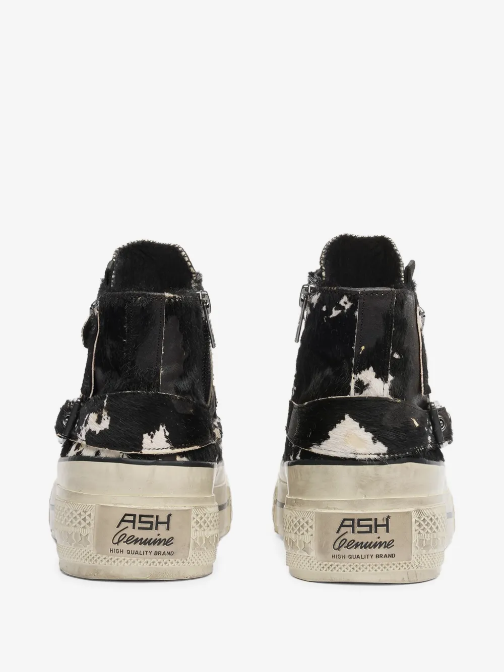 ASH 버클 포니 헤어 스니커즈