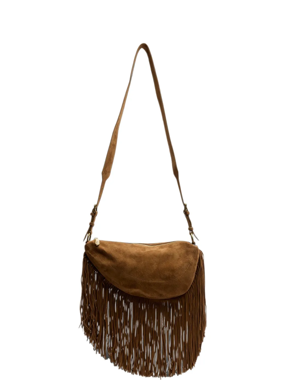 Ash Astrid Fringe-detail Tote Bag In Brown