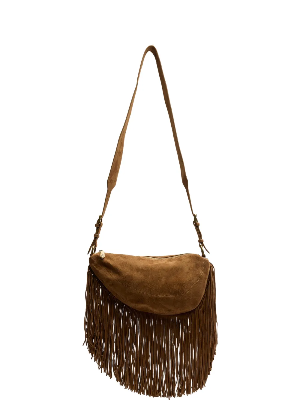 Ash sac à main Astrid à franges - Marron Ash sac à main Astrid à franges - Marron