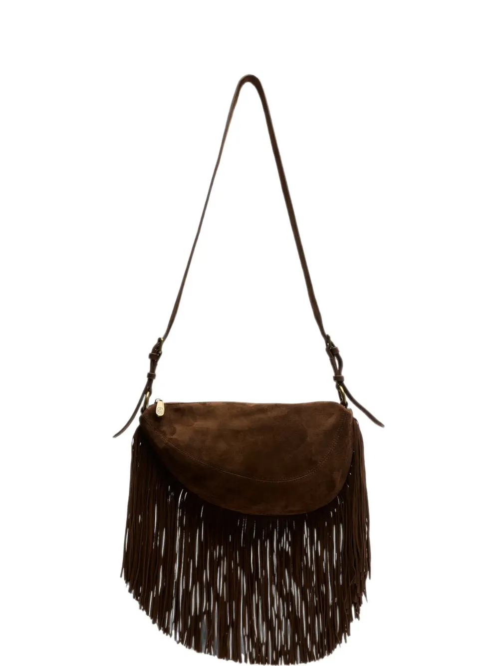 Ash Astrid fringe-detail tote bag - Marrone