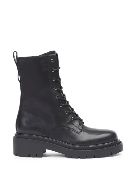 Ash lace-up leather ankle boots