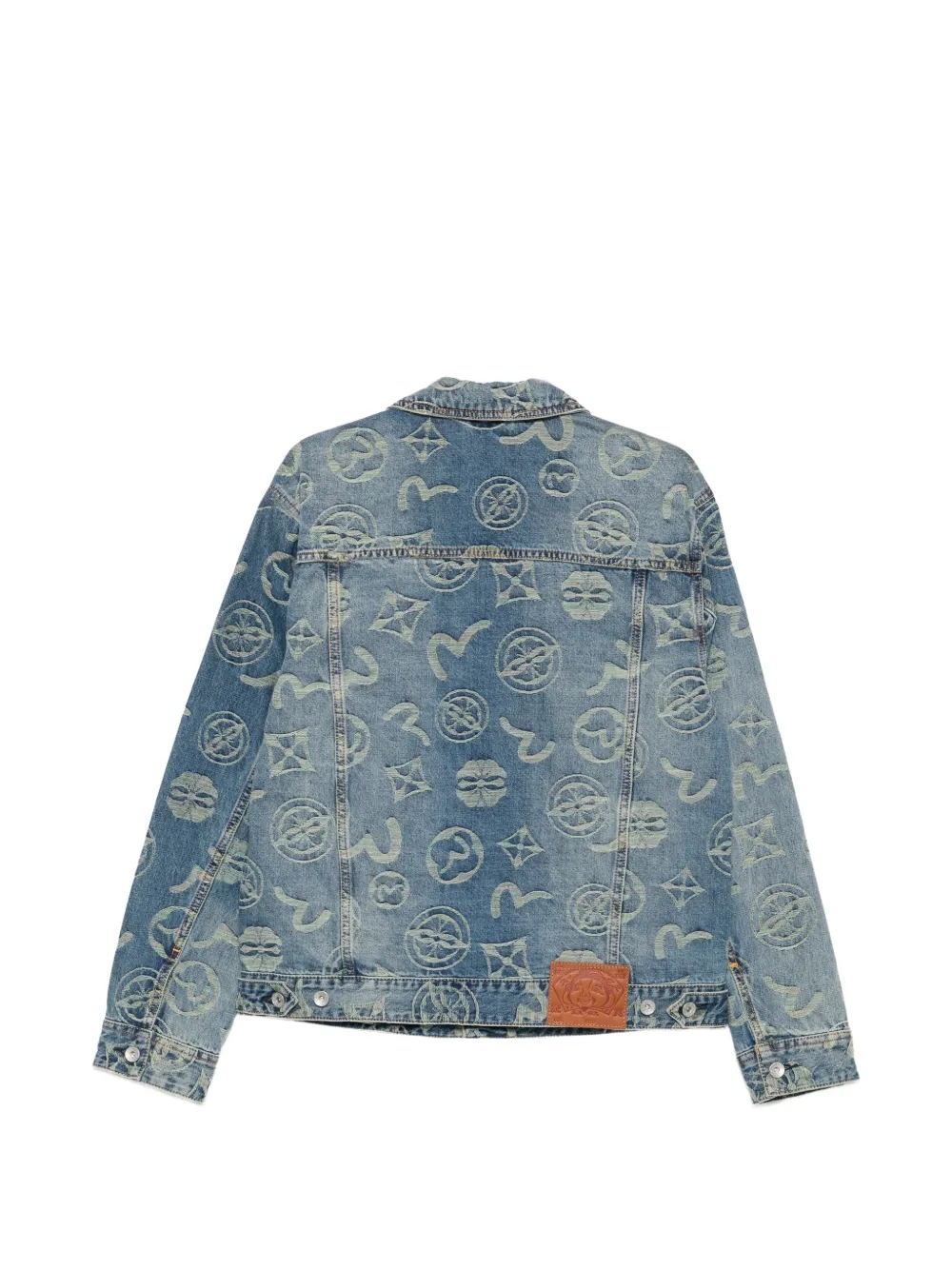 EVISU Denim jack Blauw