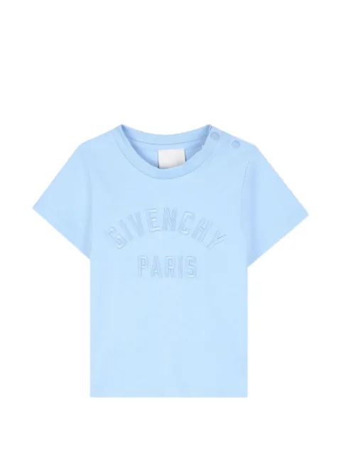 Givenchy Kids playera con logo bordado
