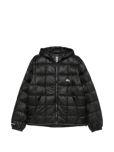 Stüssy quilted hooded puffer jacket