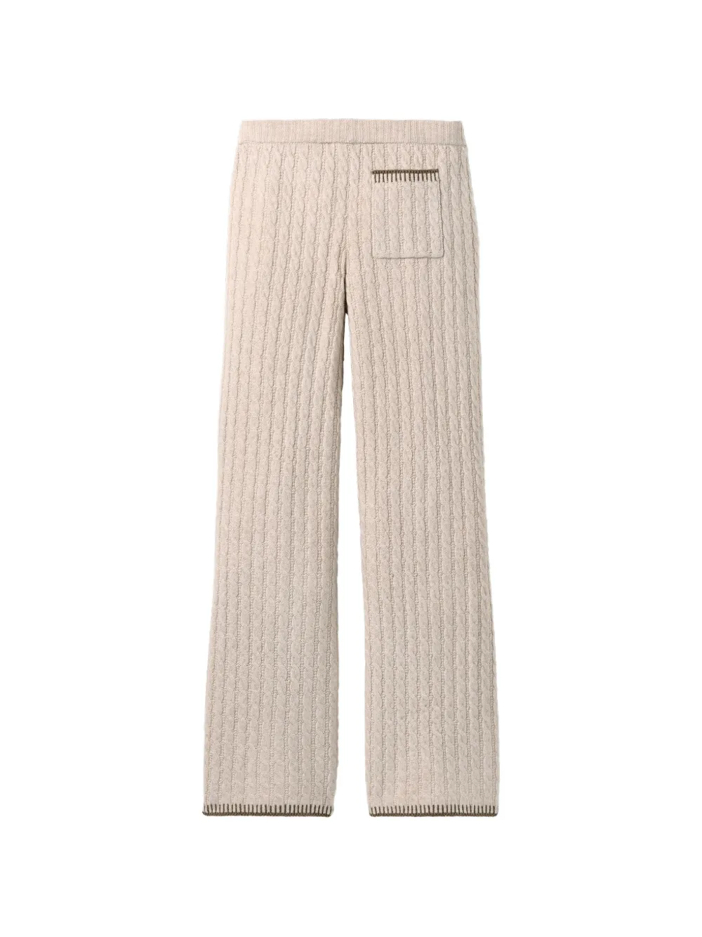 UGG Rylynn kabelgebreide straight broek Beige