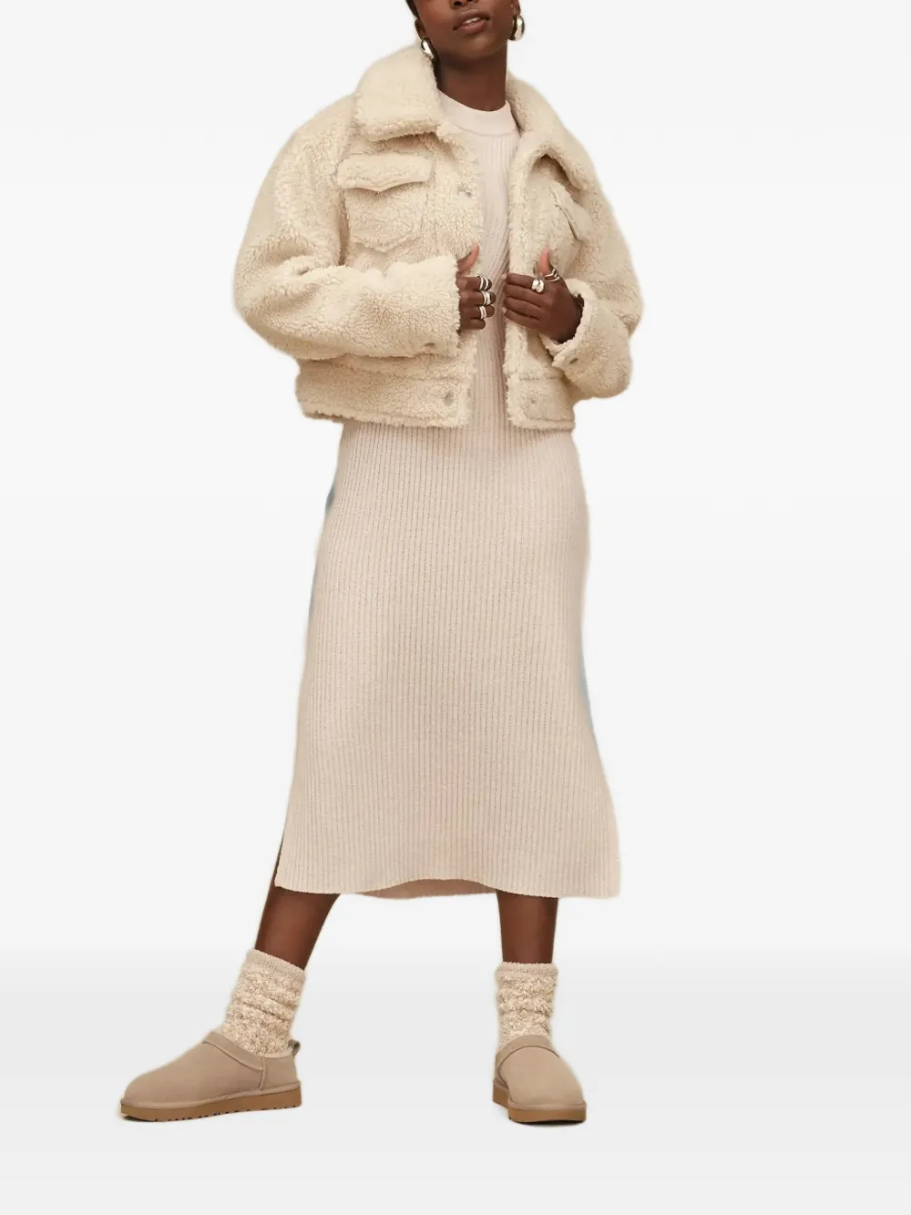 UGG Frankie truckerjack Beige