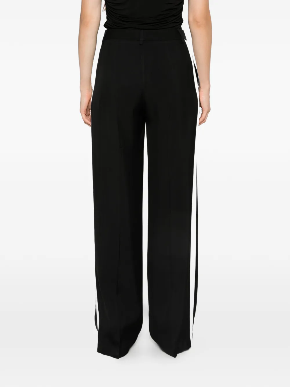 Babylone Paris Broek met wijde pijpen Zwart