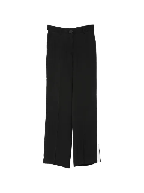 Babylone Paris side-stripe wide-leg trousers