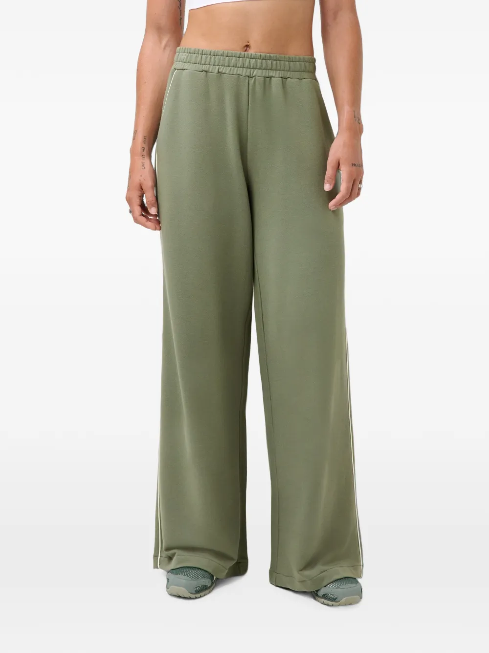 Sweaty Betty After Class trainingsbroek met zijstreep Groen