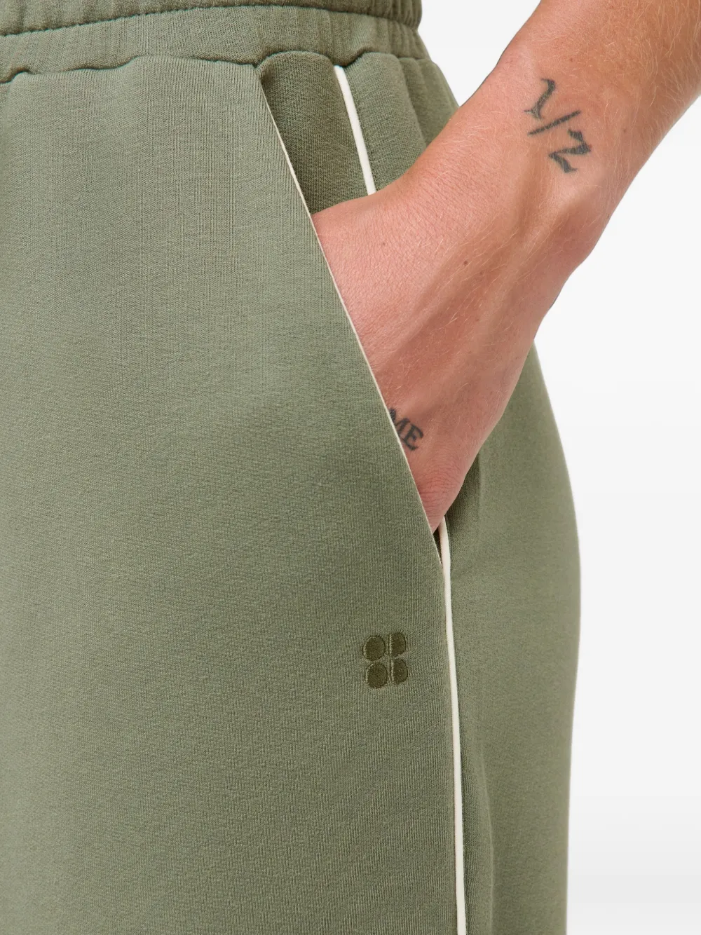 Sweaty Betty After Class trainingsbroek met zijstreep Groen