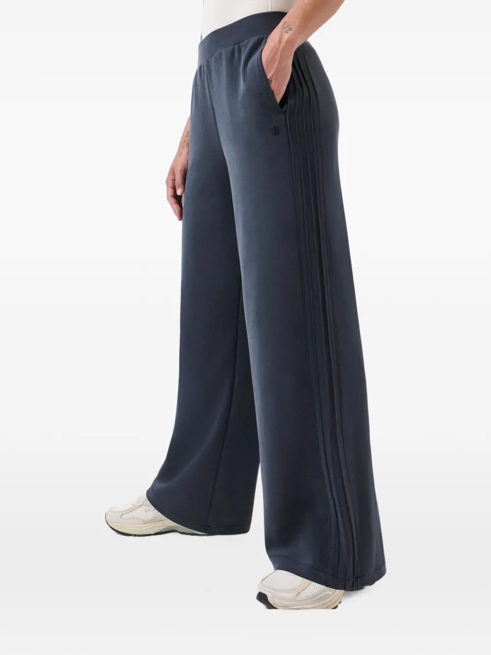 Sweaty Betty Sand Wash trainingsbroek met zijstreep Blauw