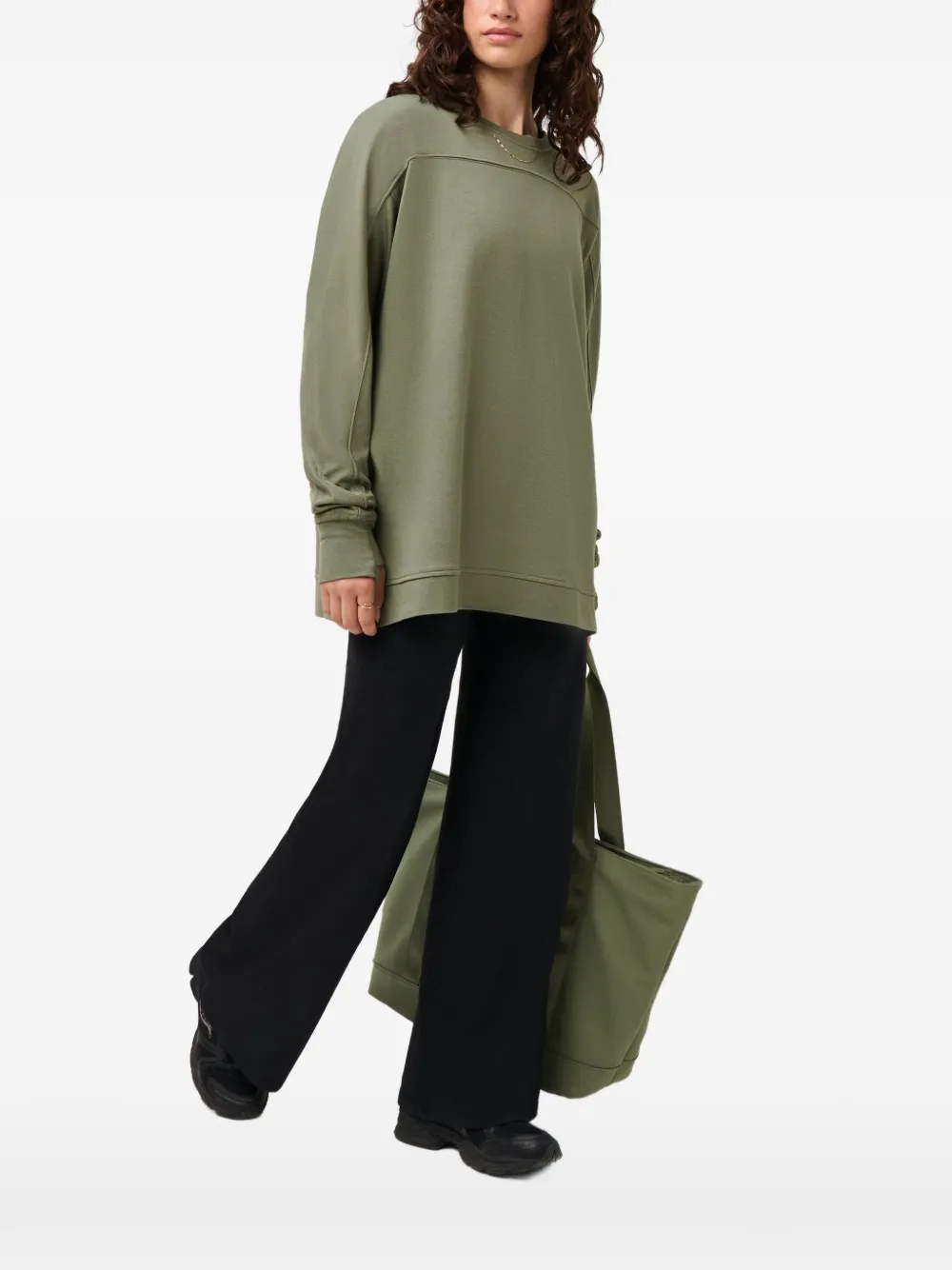 Sweaty Betty After Class seam-detail sweatshirt