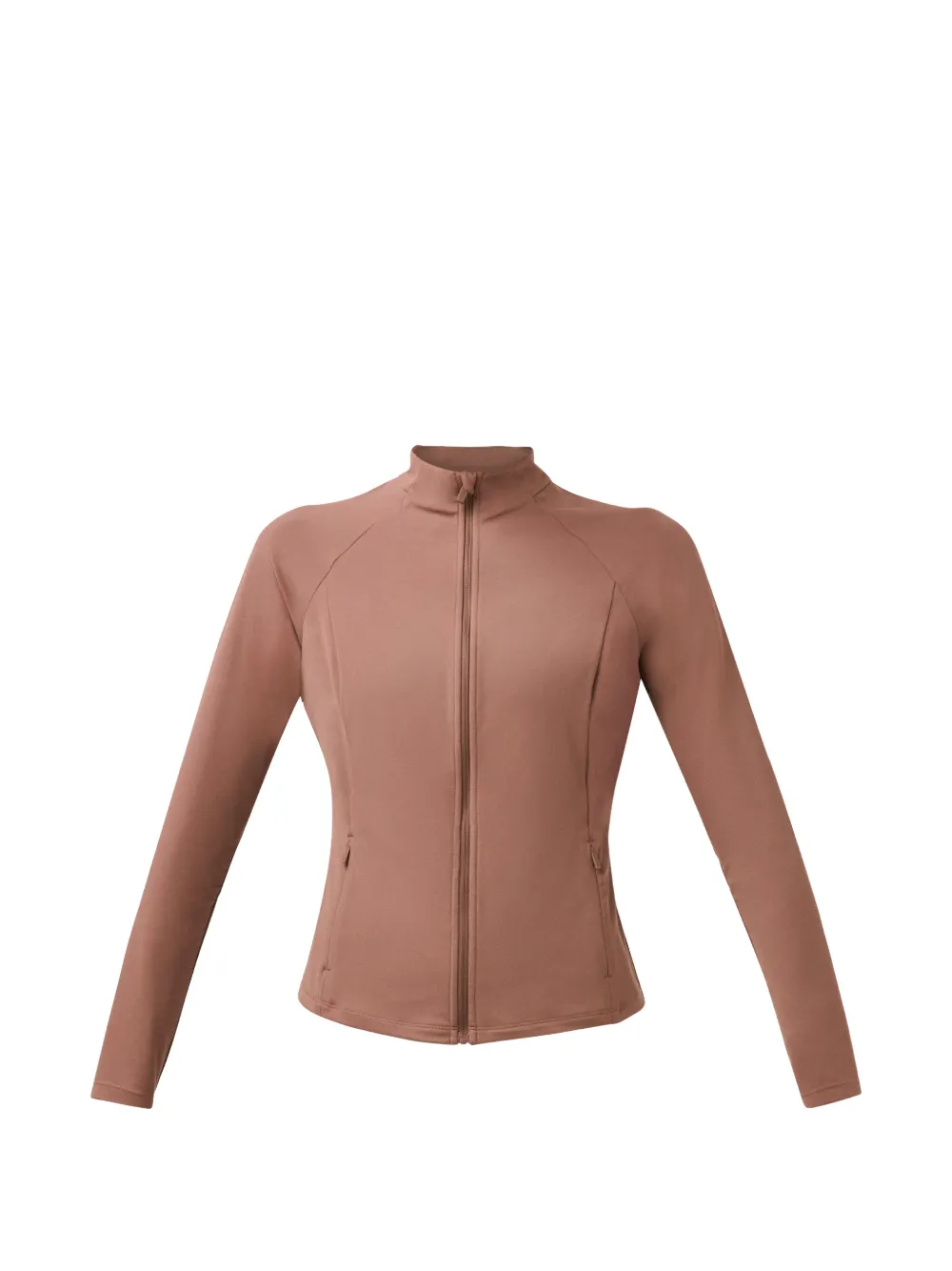 Sweaty Betty veste zippée Ultimate Studio à manches raglan - Marron