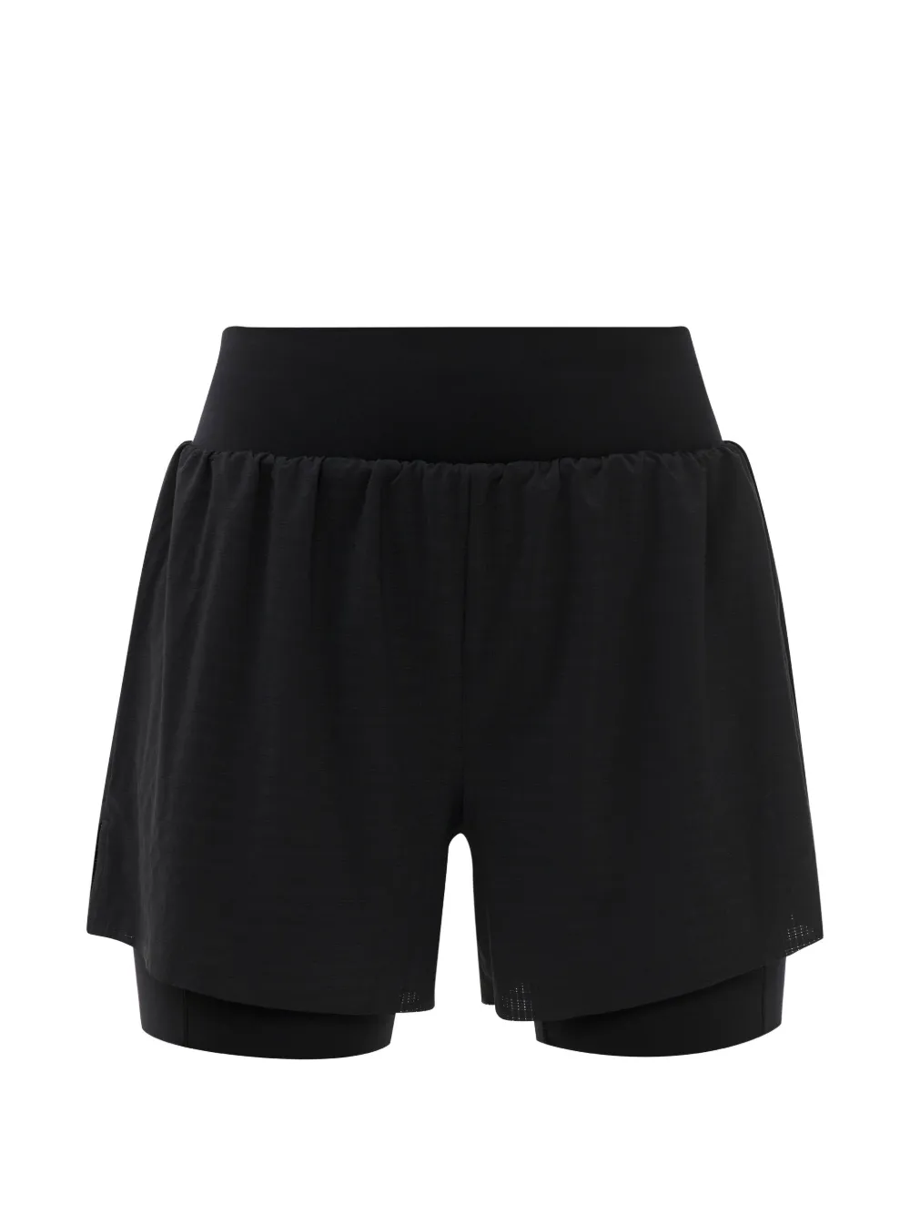 Sweaty Betty layered drawstring shorts