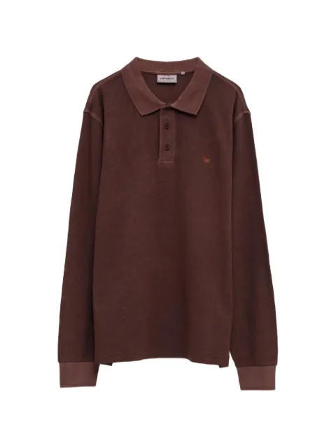 Carhartt WIP L/S Waffle-knit rugby polo shirt