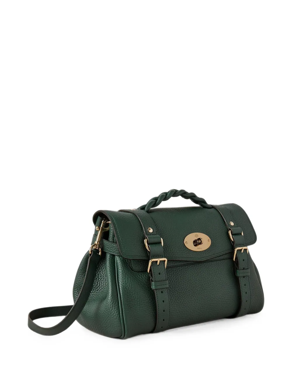Mulberry Alexa leren tas Groen