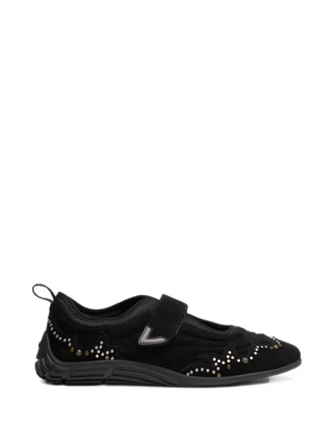 Ash Magda stud-embellished slip-on sneakers