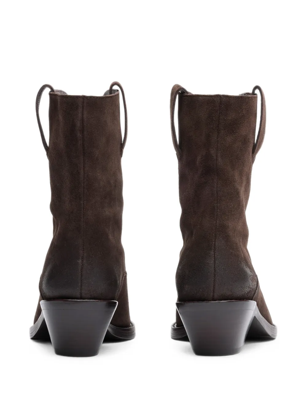 Ash Donovan leather cowboy boots Bruin