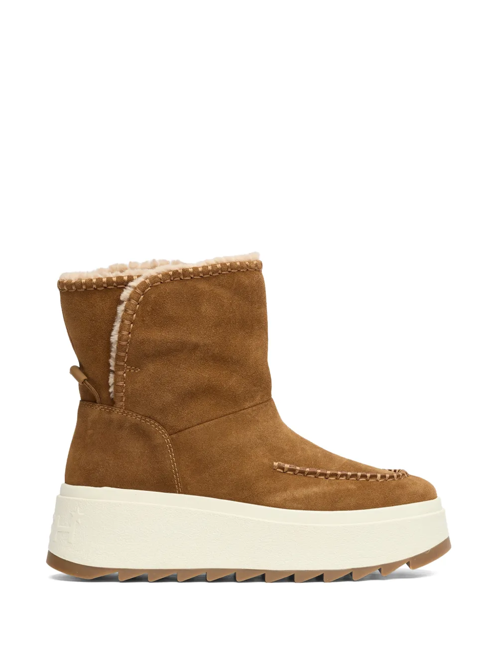 Ash Marble Schneestiefel mit Pelzfutter - Braun
