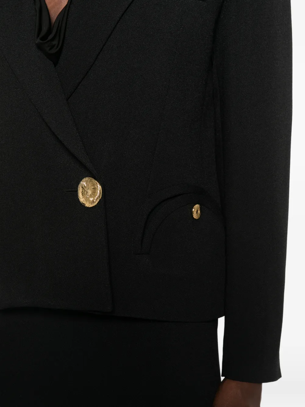 Blazé Milano Luna Sunfire Blazer in Black, view 5