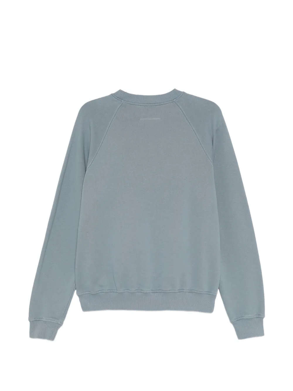MM6 Maison Margiela Gerafelde gelaagde sweater Blauw