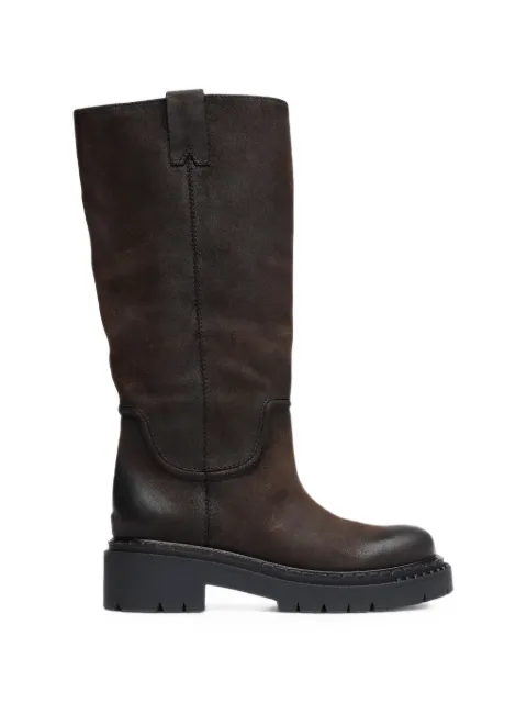Ash Detroit leather knee-high boots