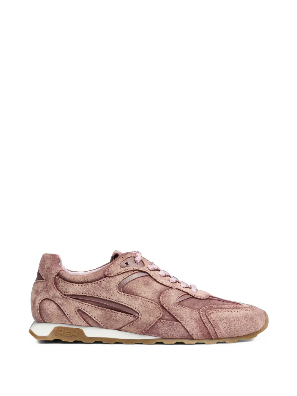 Ash Kasar Panelled Low-top Sneakers In Pink