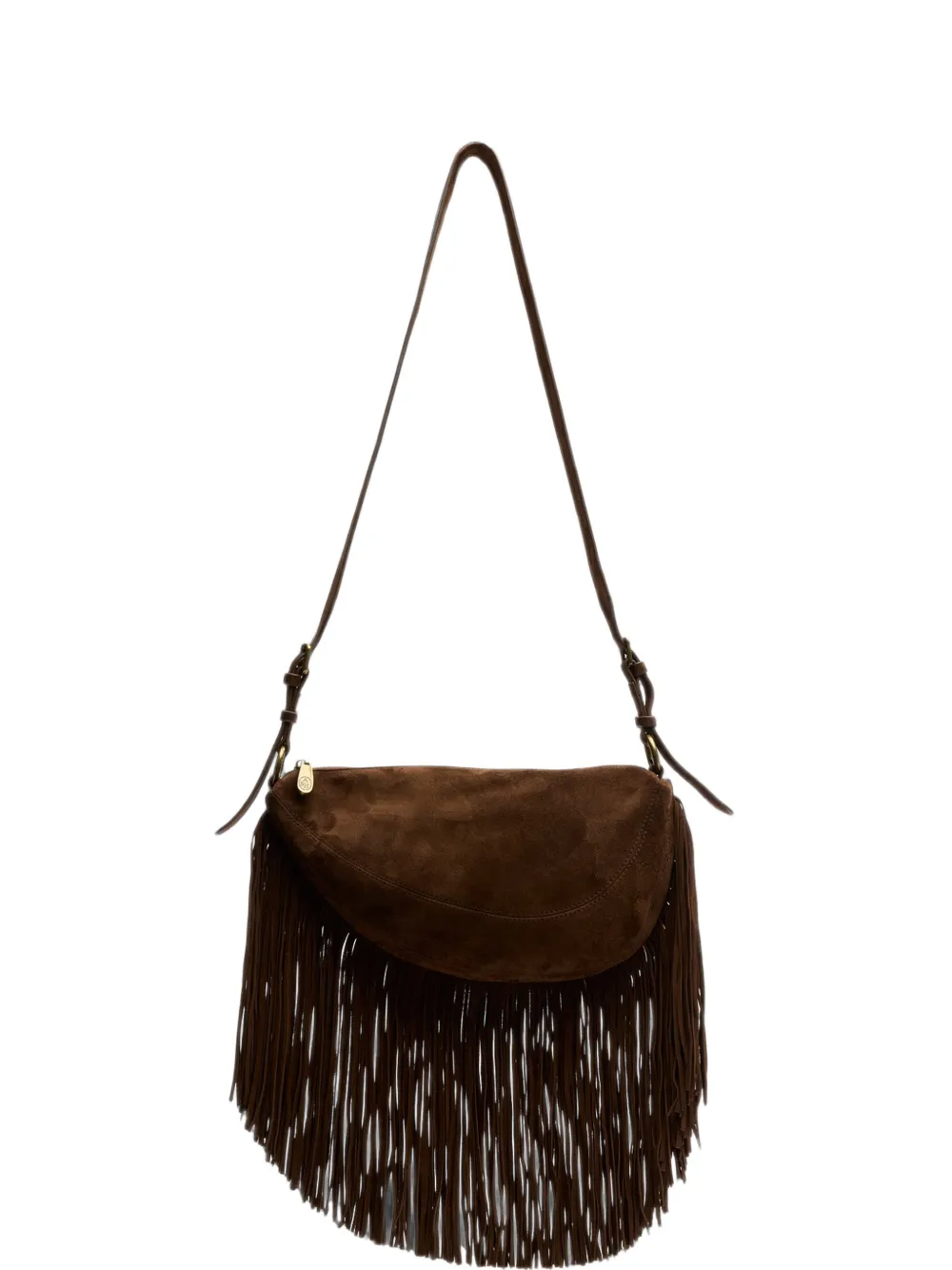 Ash Astrid fringe-trimmed shoulder bag