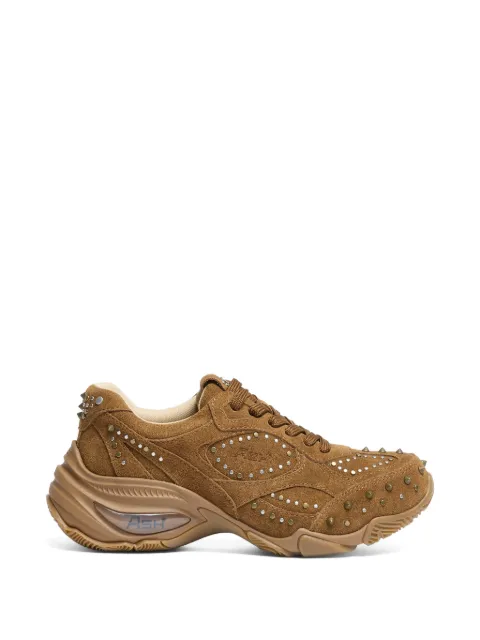 Ash Verve stud-embellished suede low-top sneakers