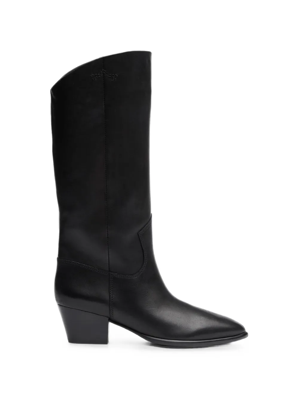 Ash Freedom Pointed-toe Cowboy Boots In Black