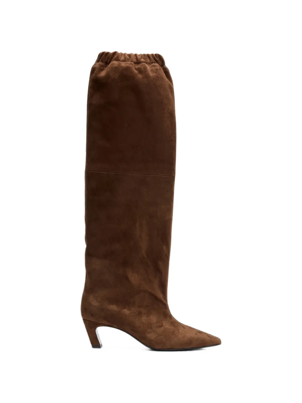 Ash Victoria Suede Knee-high Boots In Brown