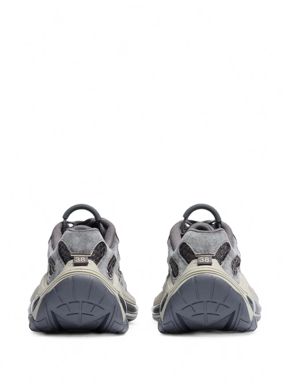 Ash Dragon mesh-panel low-top sneakers Grijs