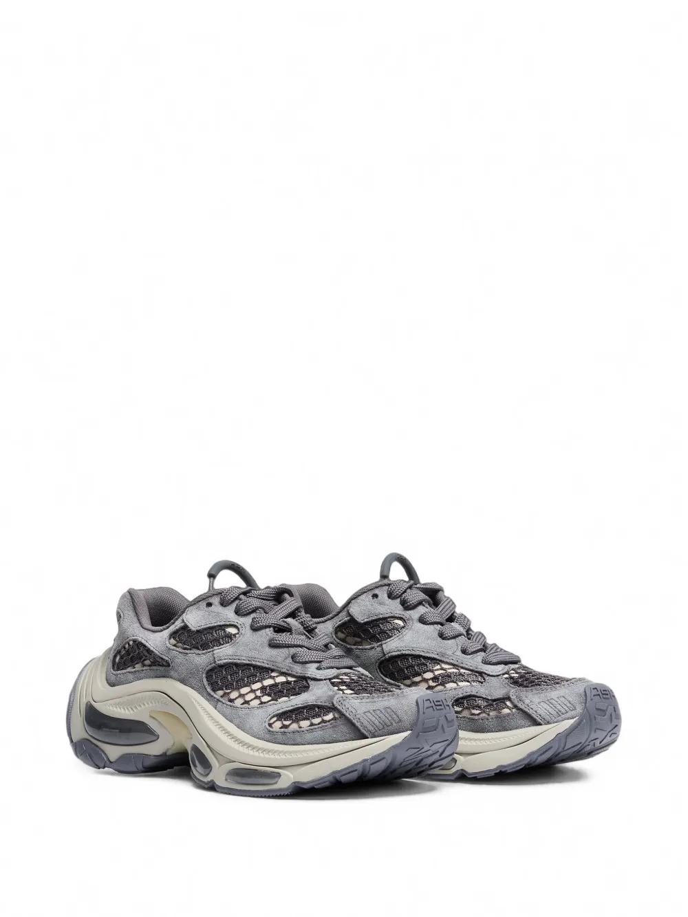 Ash Dragon mesh-panel low-top sneakers Grijs