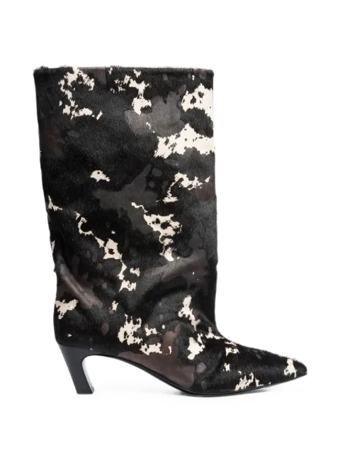 Ash Vanya calf-hair ankle boots