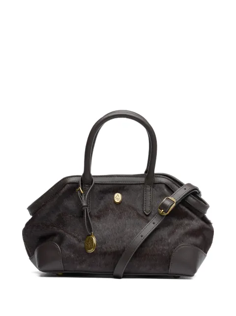 Ash Josephine calf hair-panelled tote bag